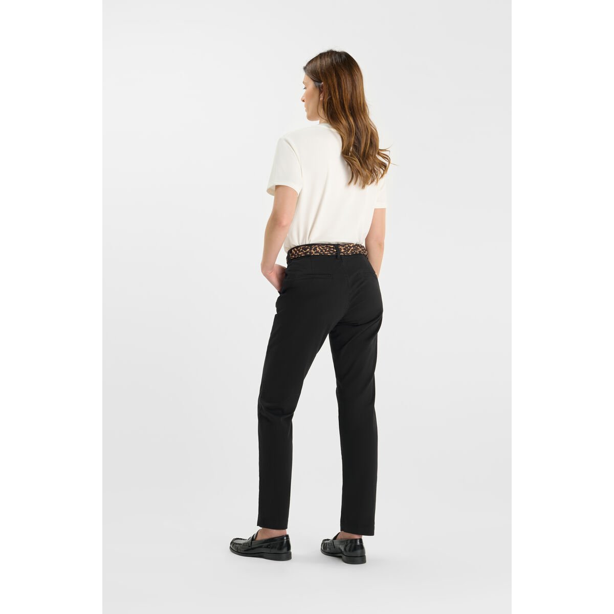 Pantalon droite KRISTIN black, LE TEMPS DES CERISES