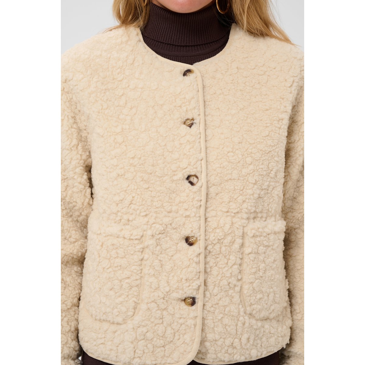 Veste beige oatmeal, CREAM