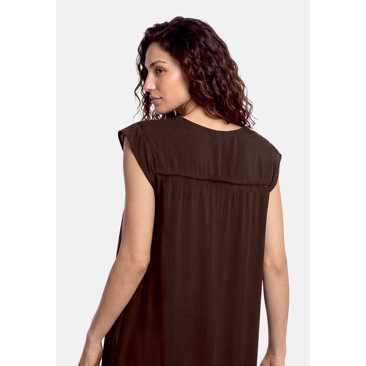 Robe casual à manches à ailettes molé, CARTOON