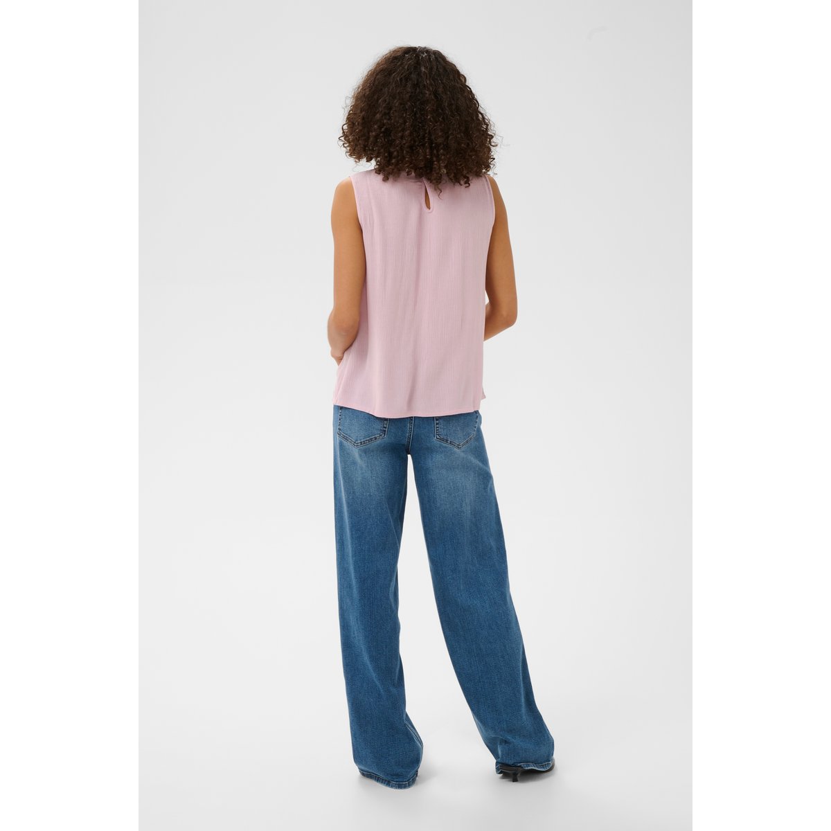 Blouse sans manches violet mauve shadows, KAFFE