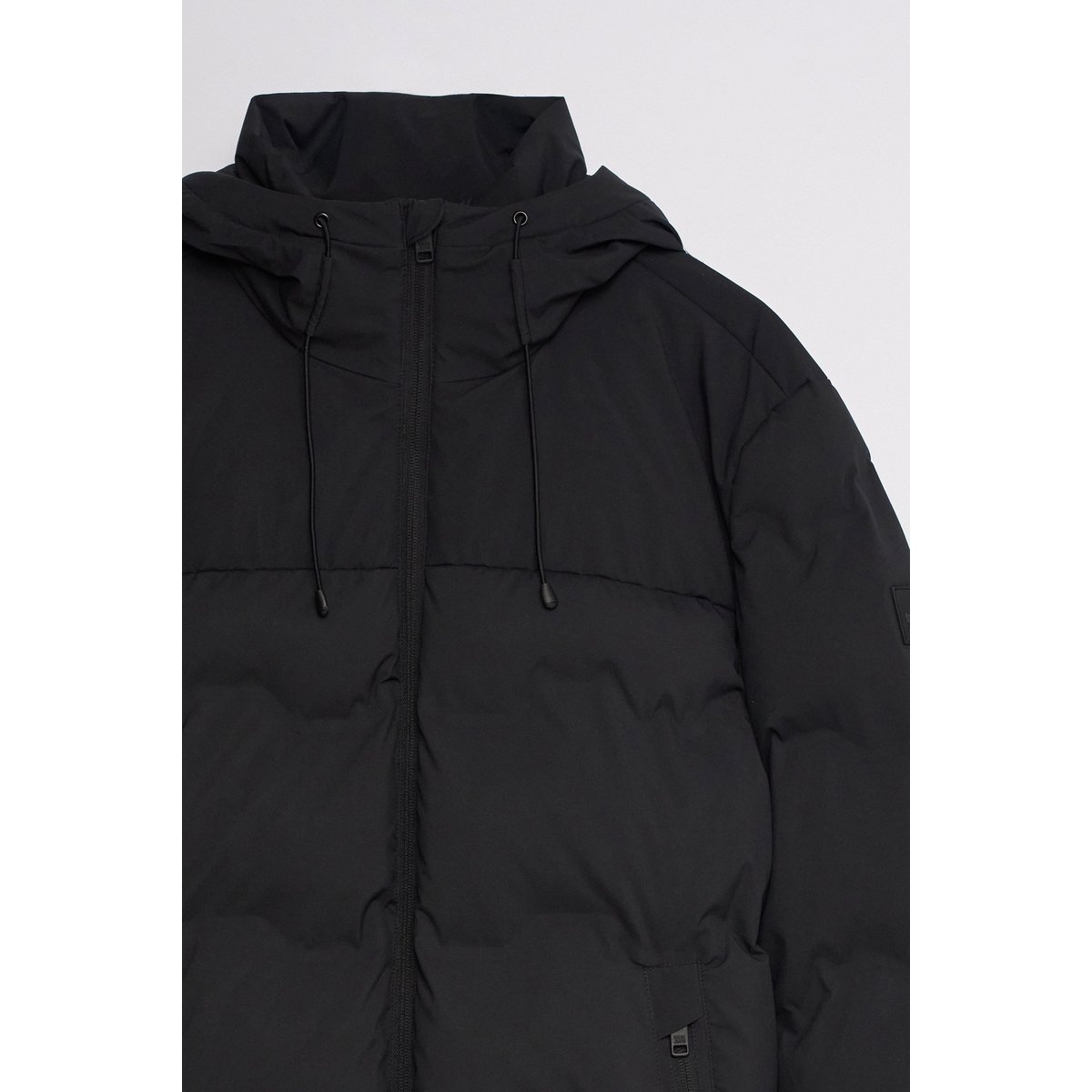 DOUDOUNE À CAPUCHE noir, SALSA JEANS
