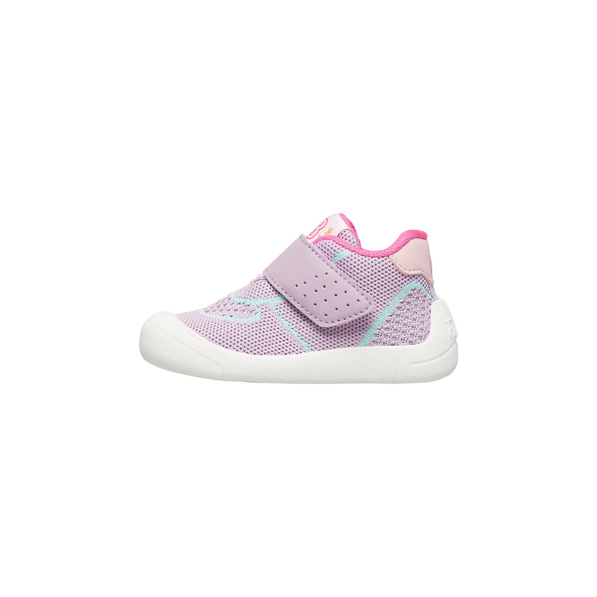 Sneakers en simili cuir et tissu FREE 2 VL. lilas-, FALCOTTO