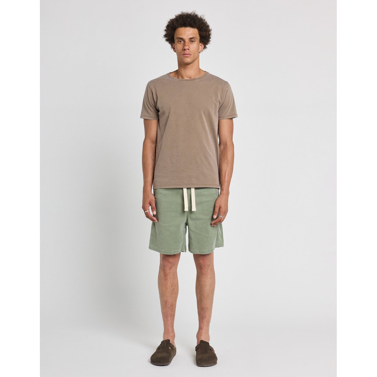 SHORT LOOSE LEAF vert kaki, PULLIN