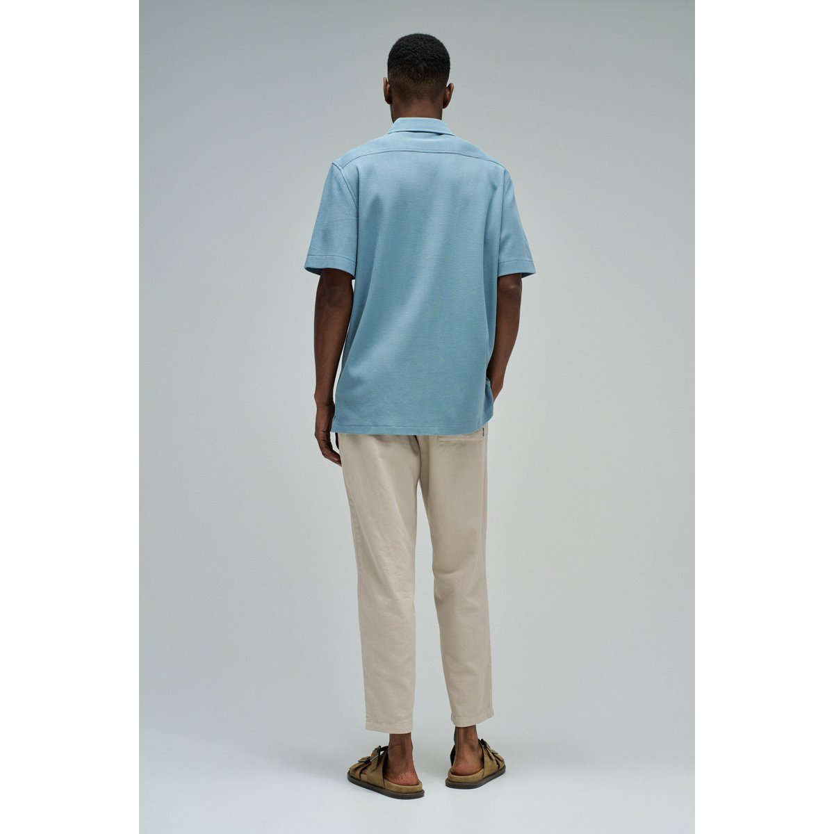 CHEMISE TEXTURÉE bleu, SALSA JEANS