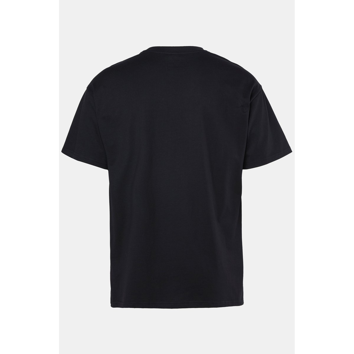 T-shirt, manches mi-hauteur, coupe oversize noir, STHUGE