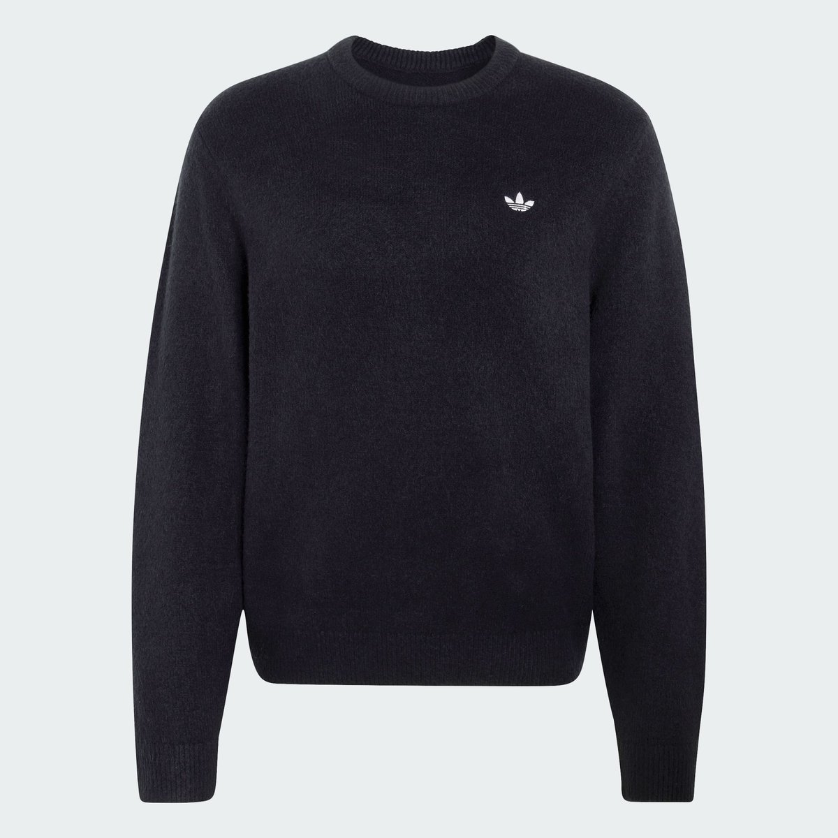 Pull Maille Logo Trèfle Essentials Pull Maille Logo Trèfle Essentials black, adidas Originals