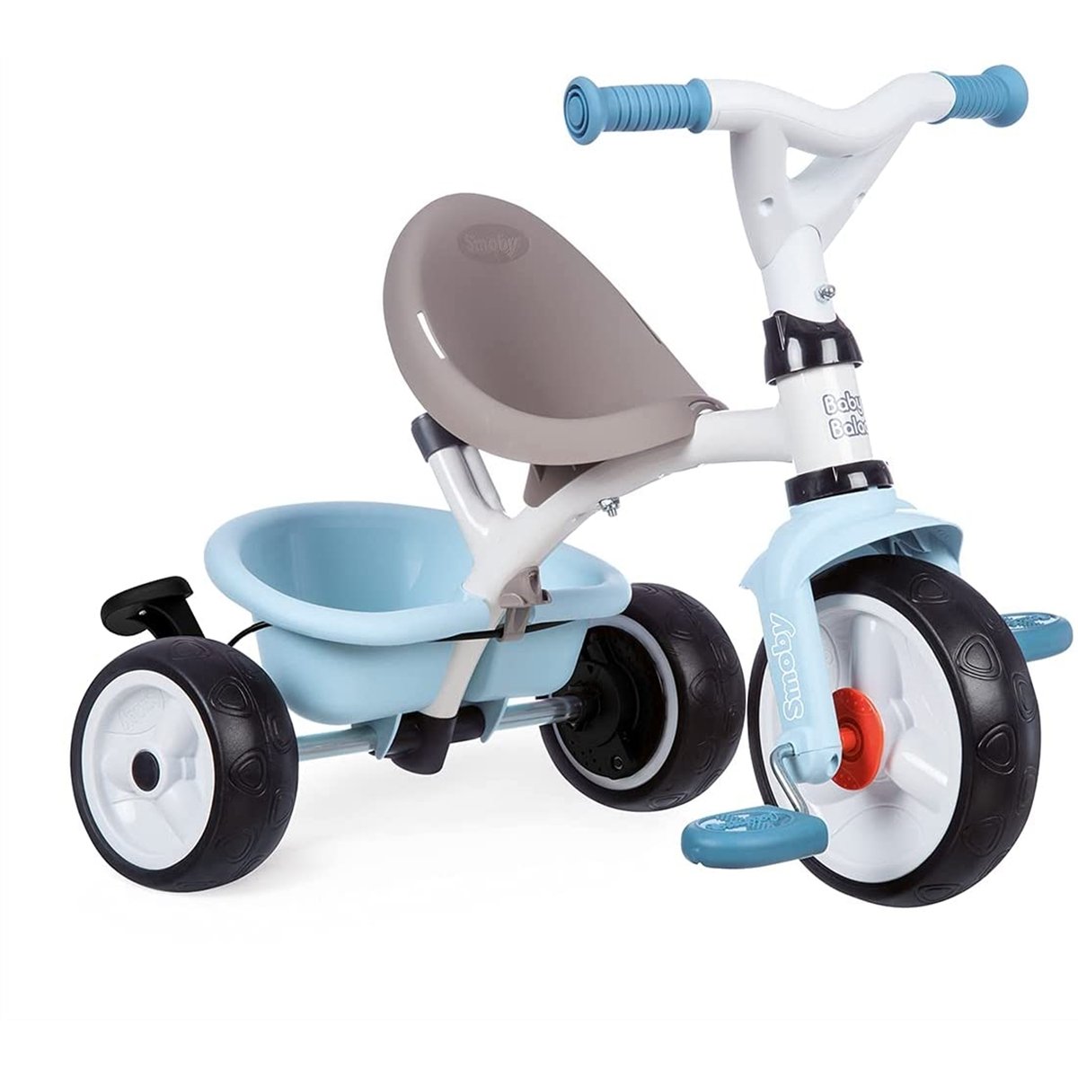 Tricycle Baby Balade Plus Rose bleu, SMOBY