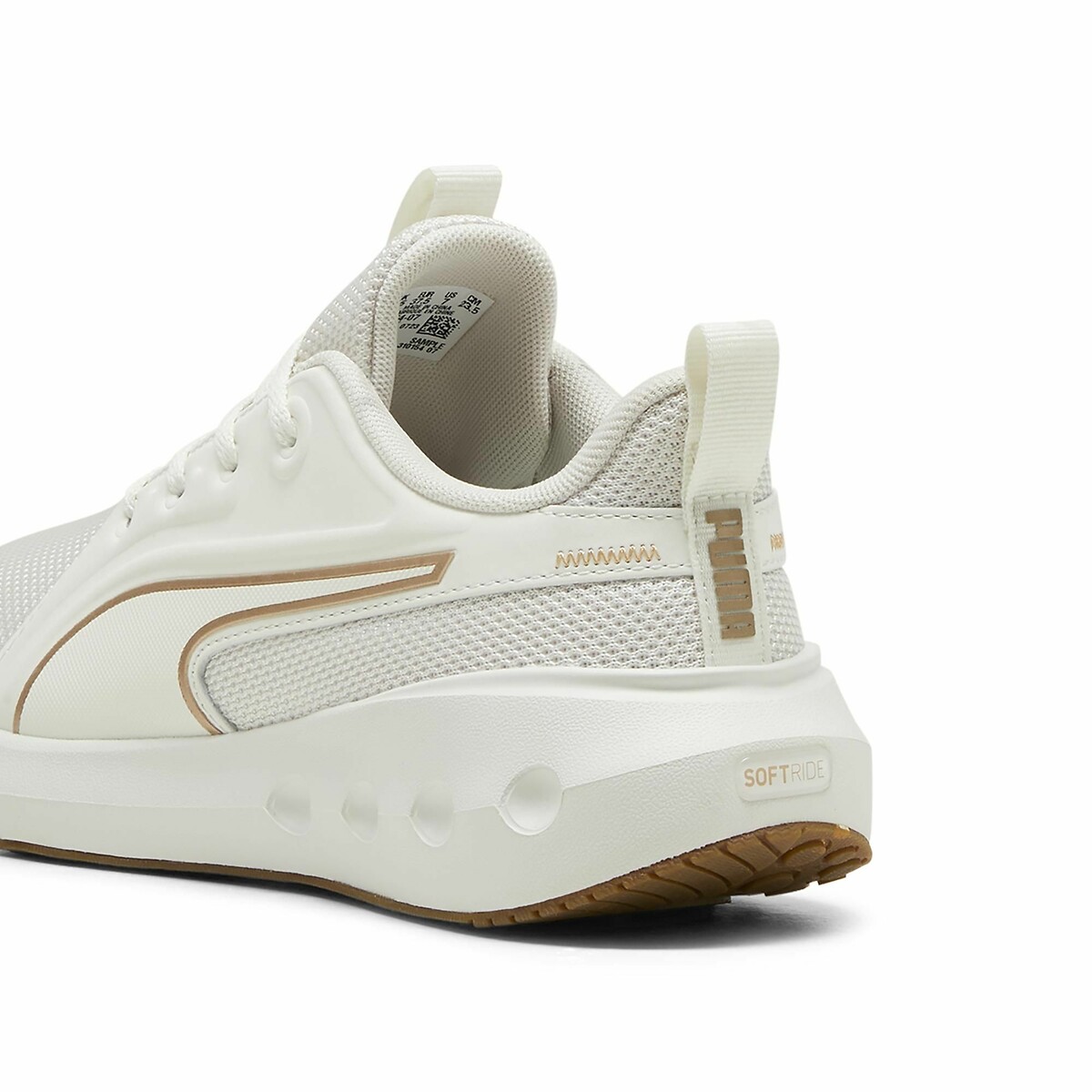 Baskets Softride Carson blanc/doré, PUMA