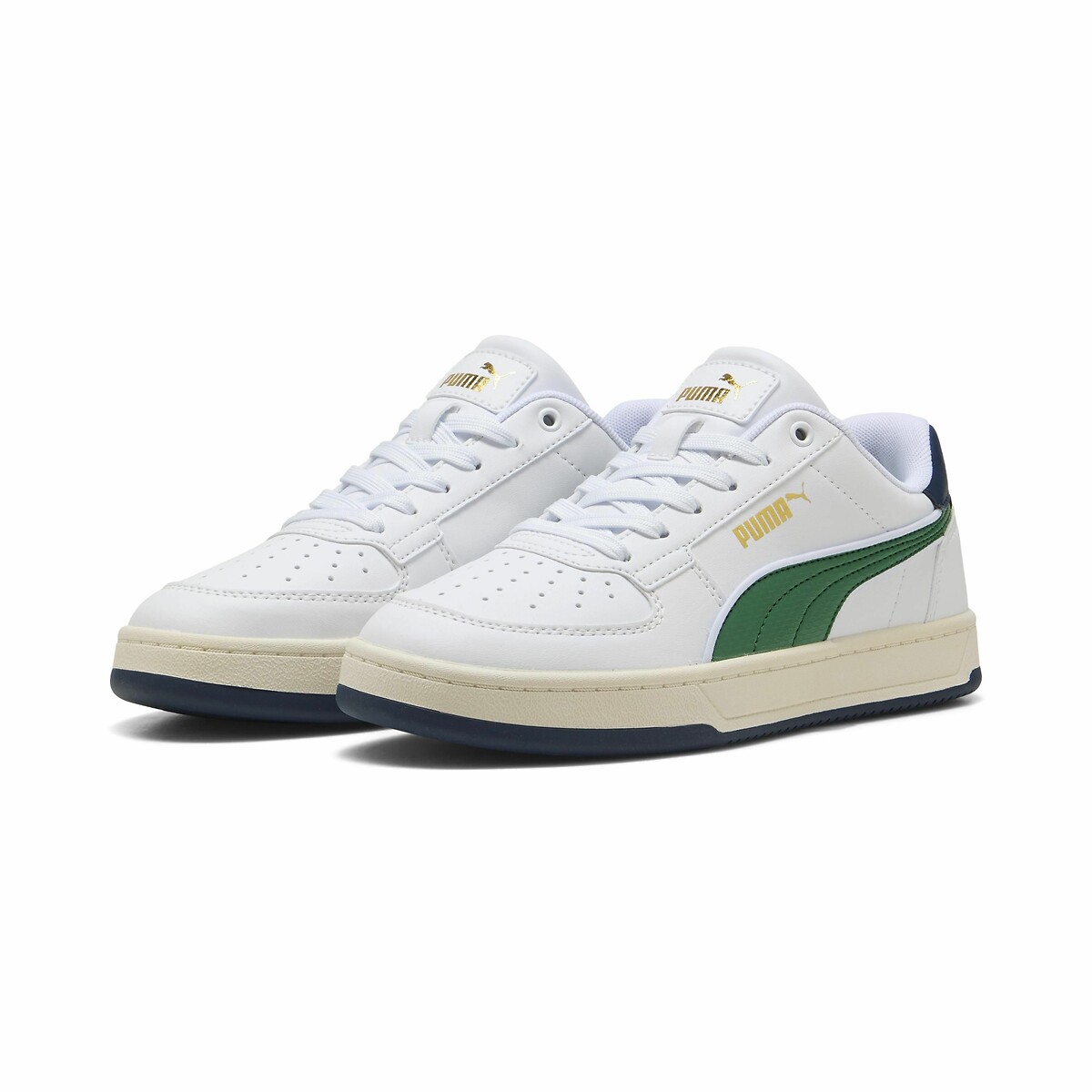 Baskets Caven 2.0 Retro blanc/vert, PUMA