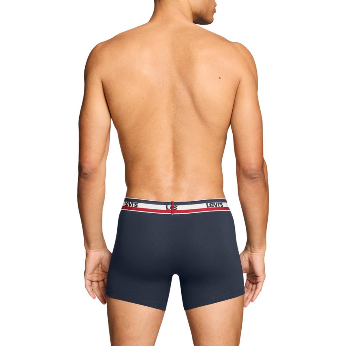 Lot de 2 boxers en coton multicolores pourvus de ceintures élastiquées multicolore, LEVI'S