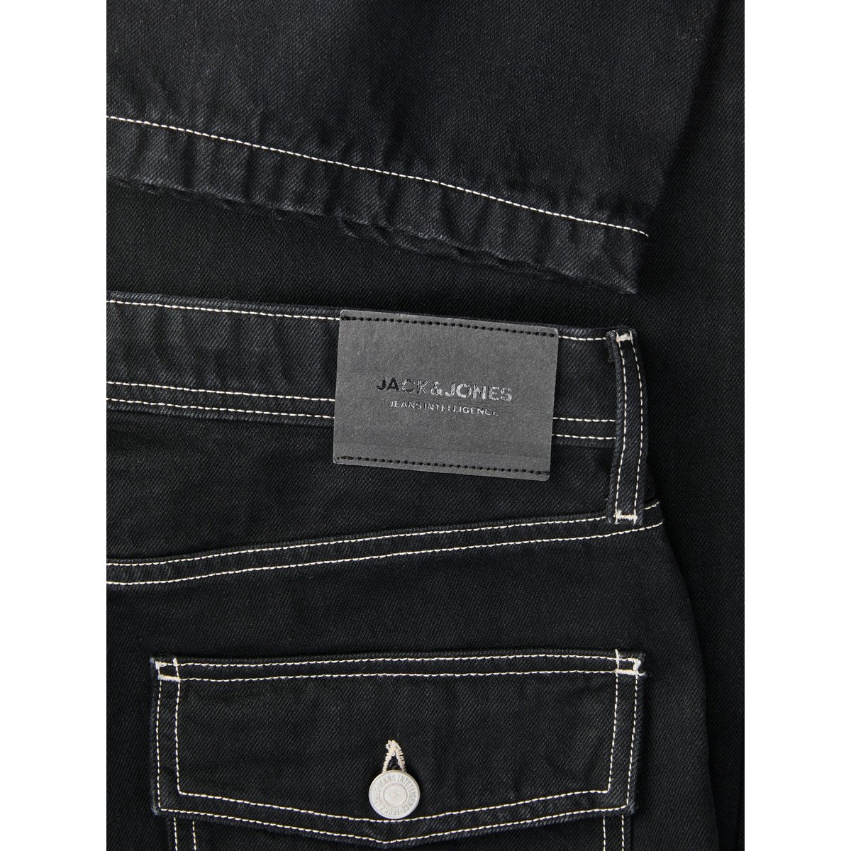 Jean Baggy Fit black denim 1, JACK & JONES