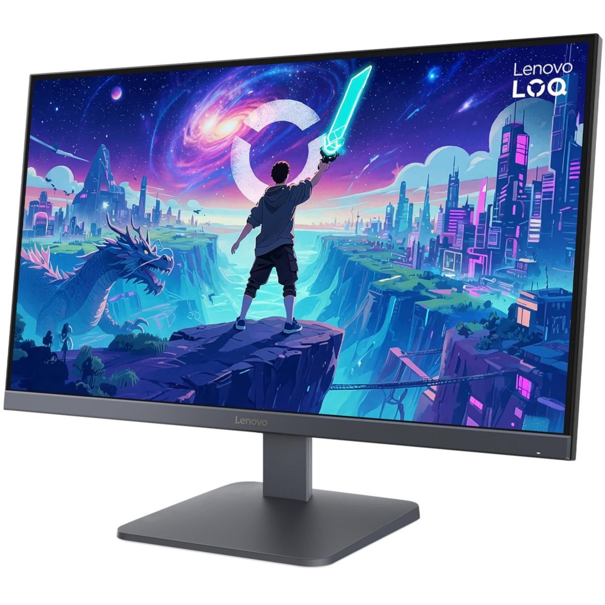 Ecran PC Gamer LOQ 27Q-10 27'' 180Hz QHD 0,5 ms HDMI 2.1 Adaptive-Sync HDR couleur unique, LENOVO