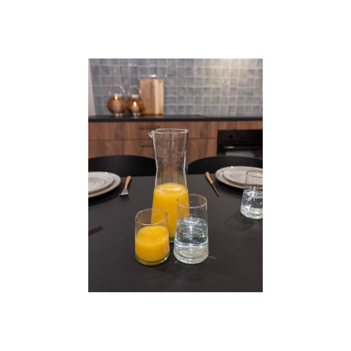 Lot De 4 Verres à jus, REVERRE MODERN transparent, COSY&TRENDY