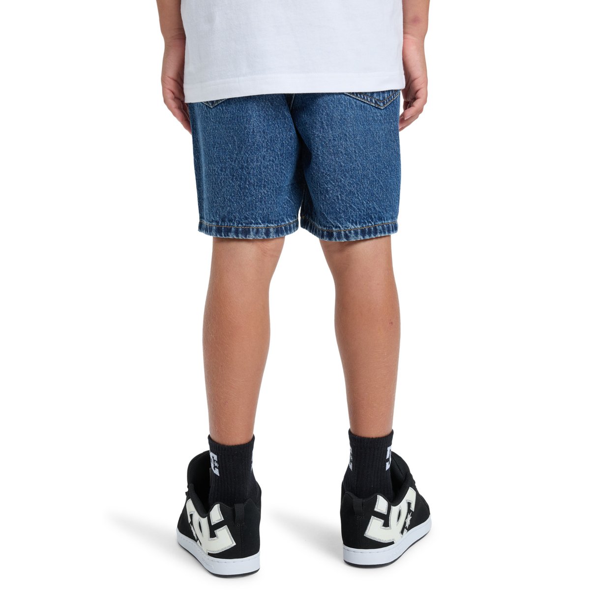Short en denim WORKER BAGGY. bleu stone indigo, DC SHOES