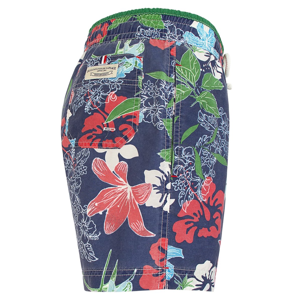 Short de bain NEWJIM 9936 Tropical bleu, LES LOULOUS DE LA PLAGE