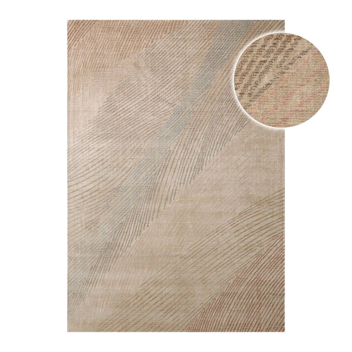 Tapis tufté main , Skai beige, WECON HOME
