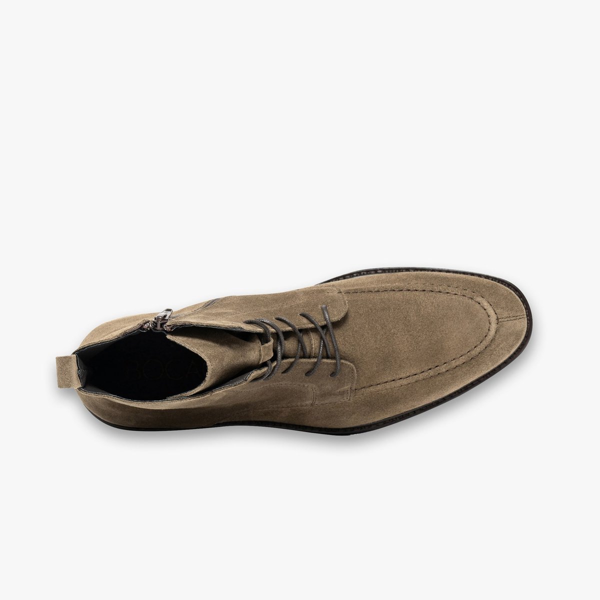 Boots en cuir MATIS jaune animal, BOCAGE