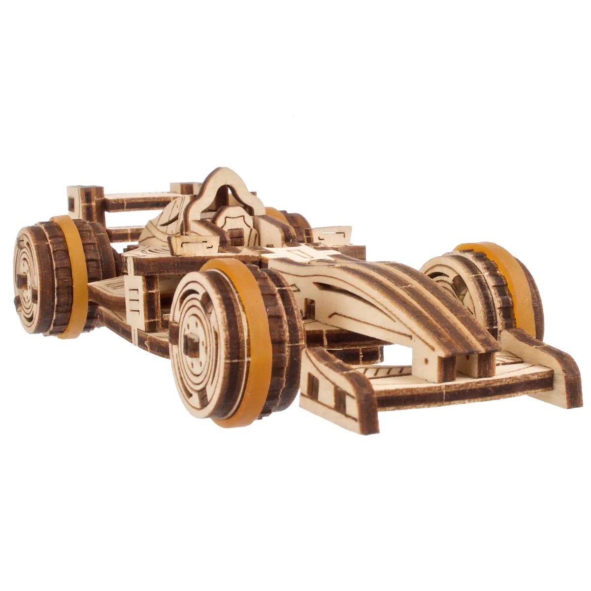 Puzzle 3D Mini bolide beige, UGEARS
