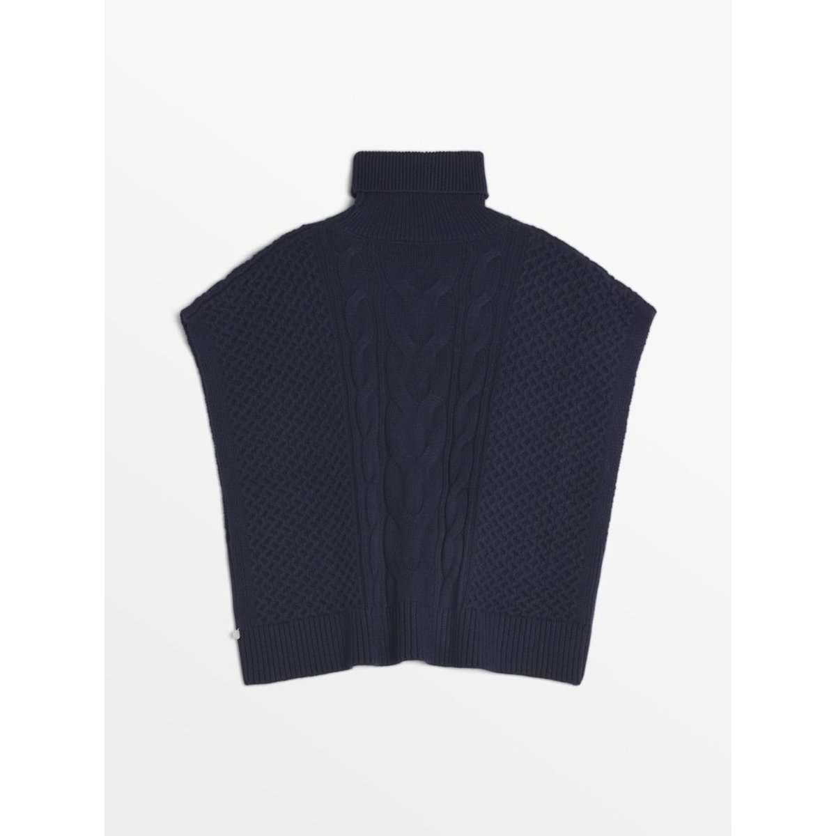 Pull col roulé CABYECAP19032 marine, TBS