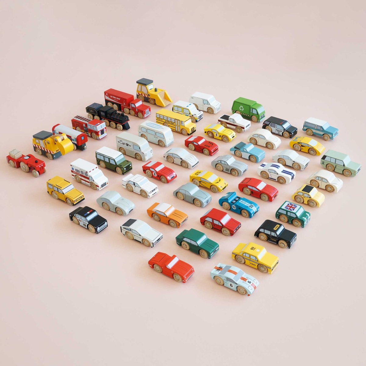 Voiture William No 21 blanc, LE TOY VAN