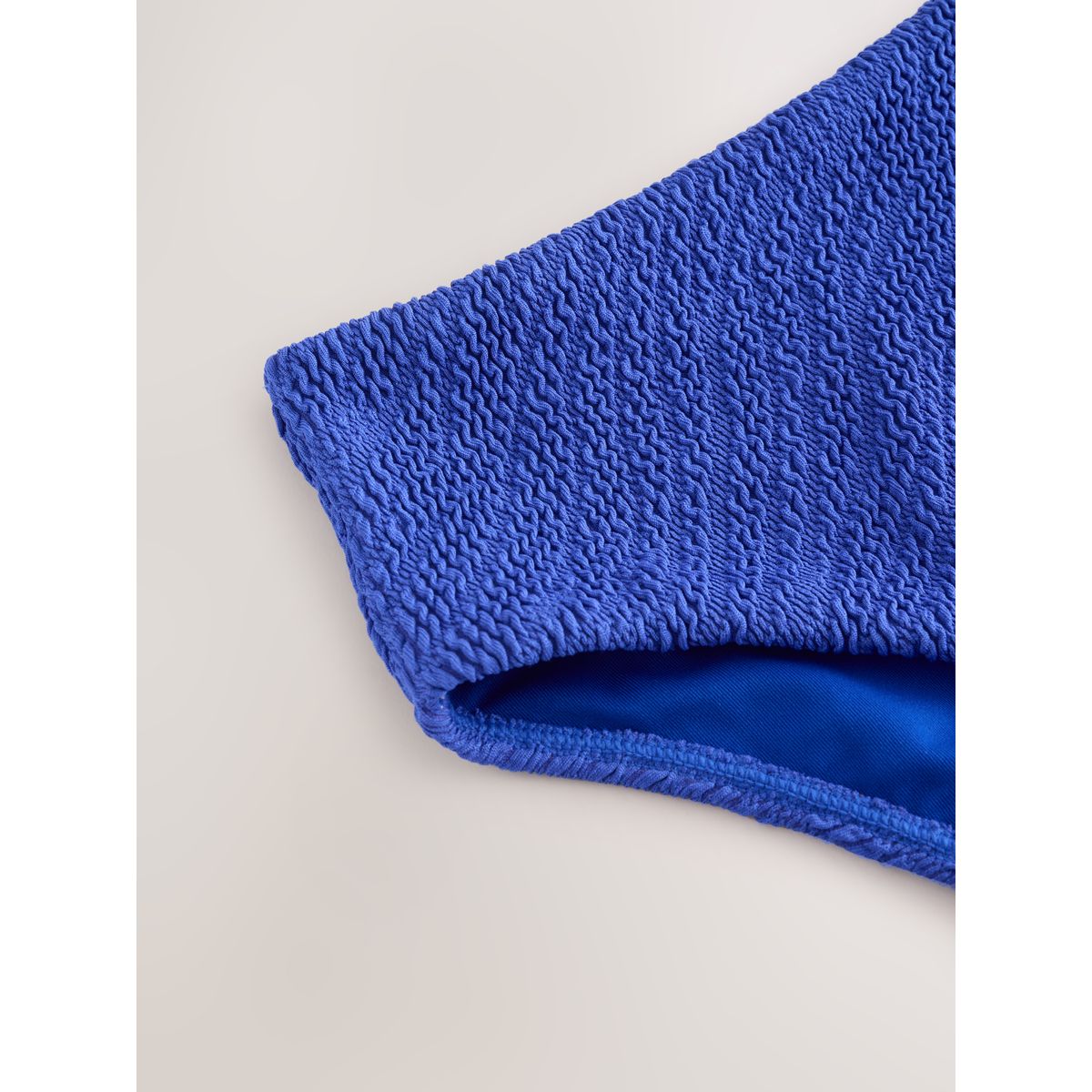 Bas de bikini effet froissé bleu cobalt, NEXT