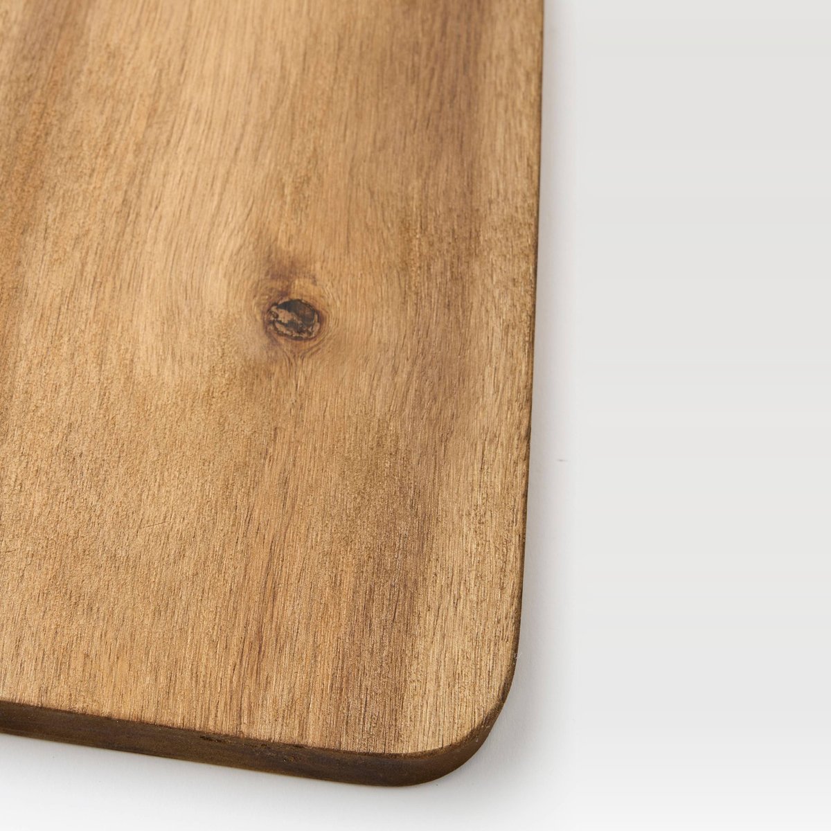 Planche à découper en bois d'acacia, 40x18cm naturel fonce, MONOPRIX