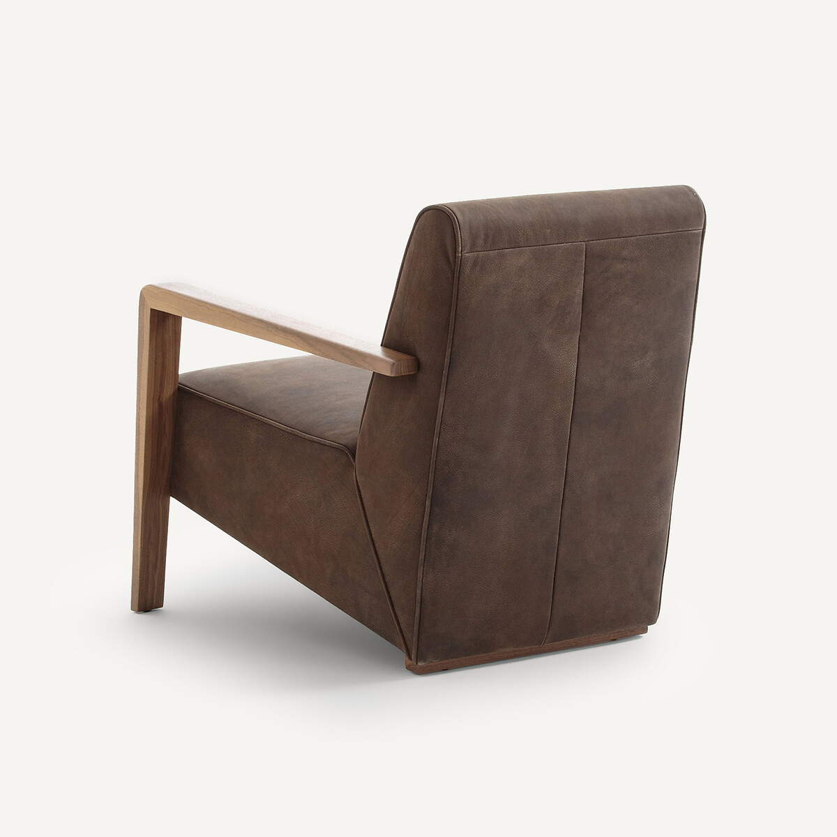 Leren fauteuil Sanami koffie, AM.PM