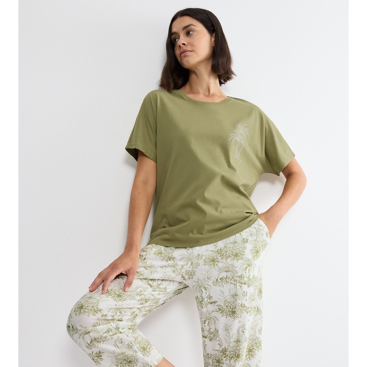 Haut de pyjama MIX & MATCH olive, TRIUMPH