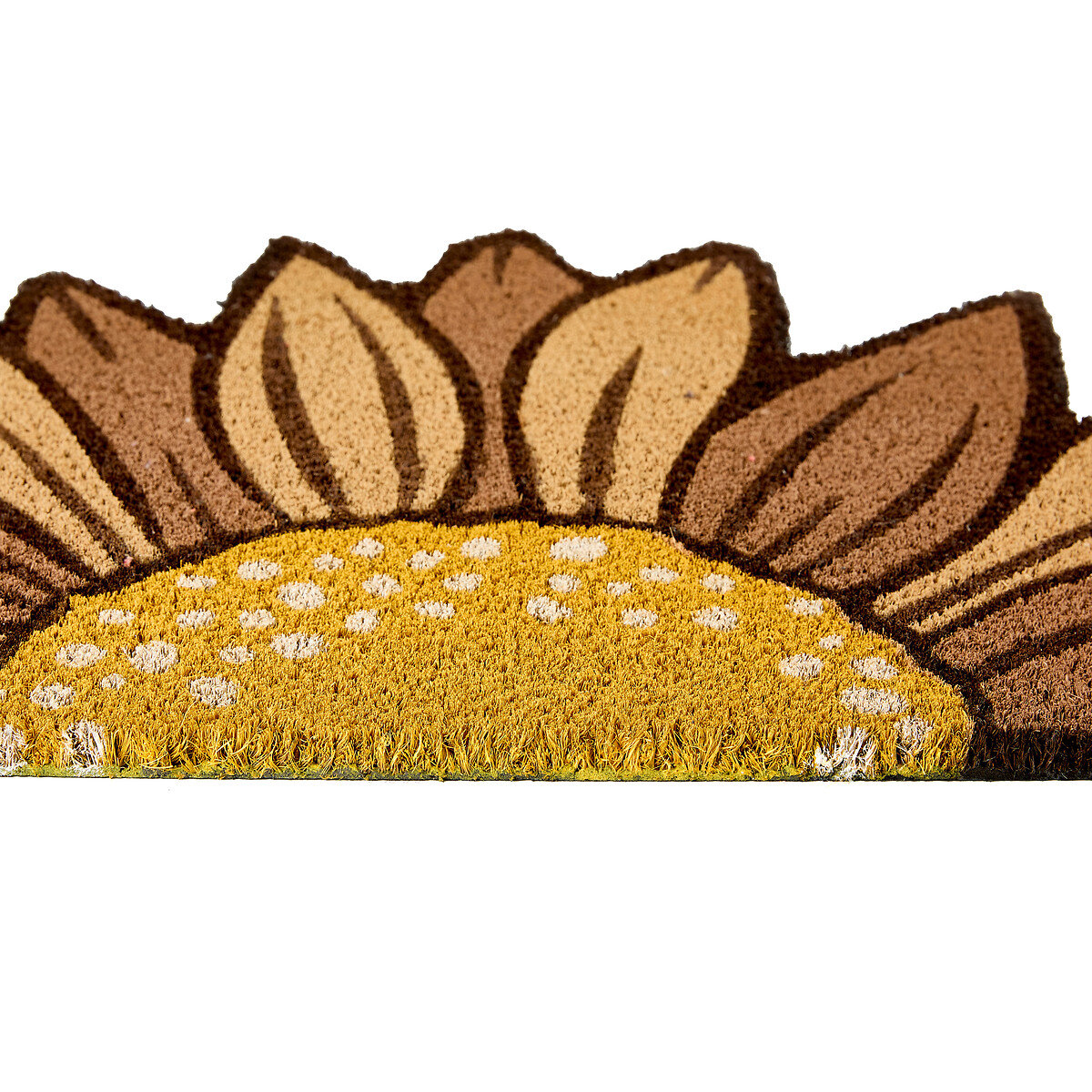 Sunflowers Coir Doormat yellow, MY MAT