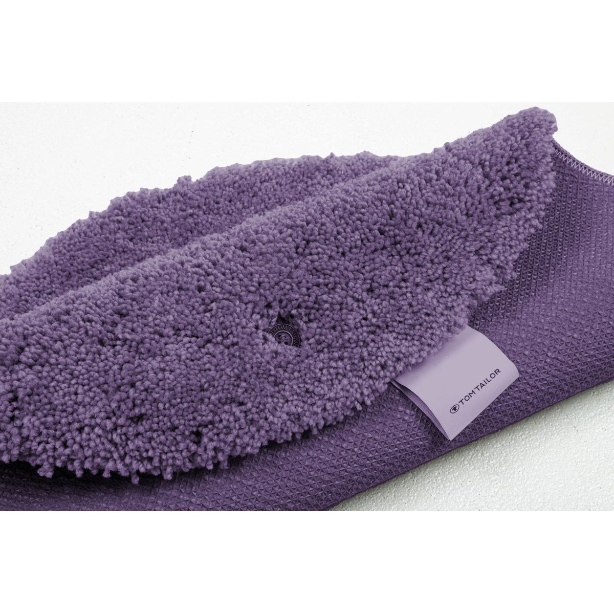 Tapis de bain tufté main - COZY BATH lilas, TOM TAILOR