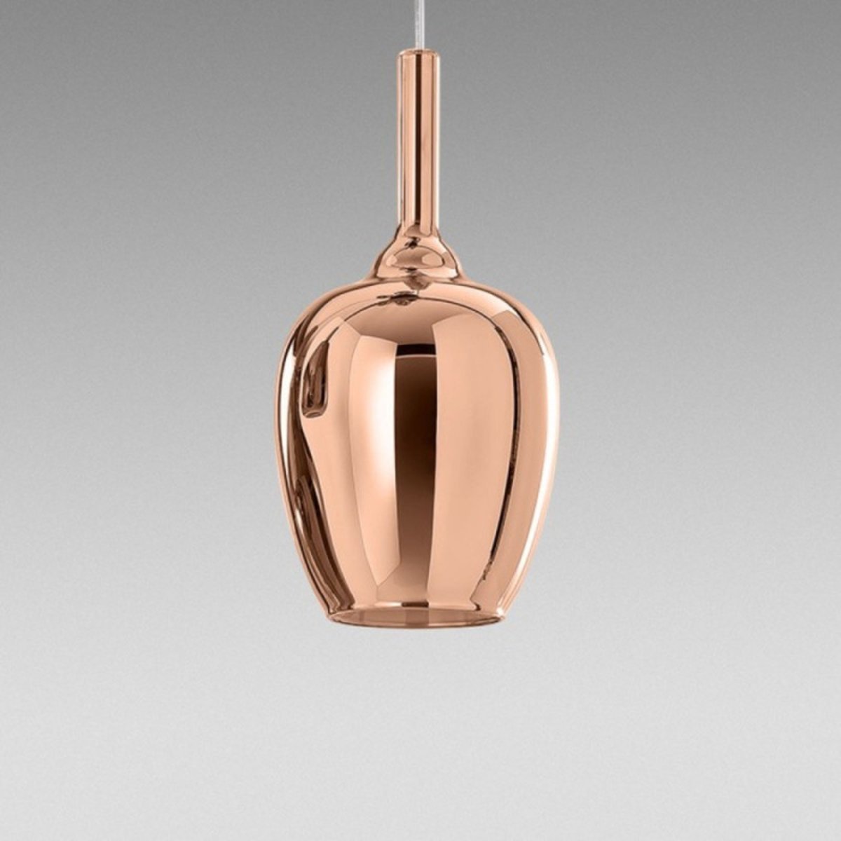 Suspension Verre cuivré Ofelia10 cuivré, MILLUMINE