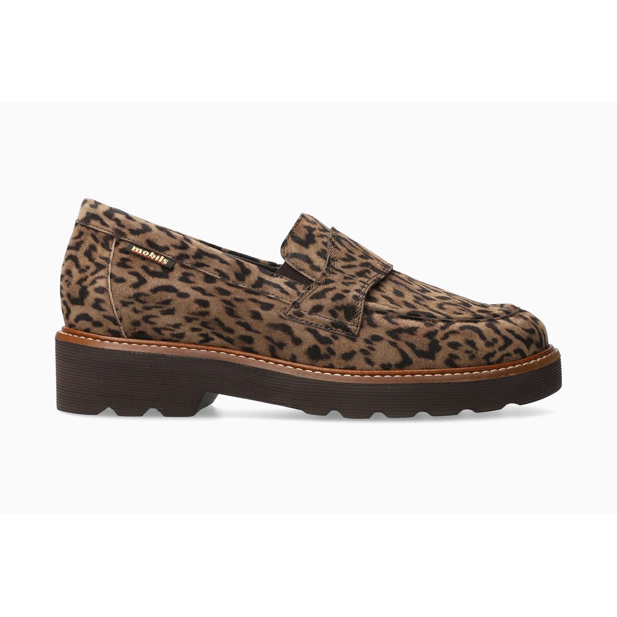 Mocassins en cuir OCEA marron 514, MEPHISTO
