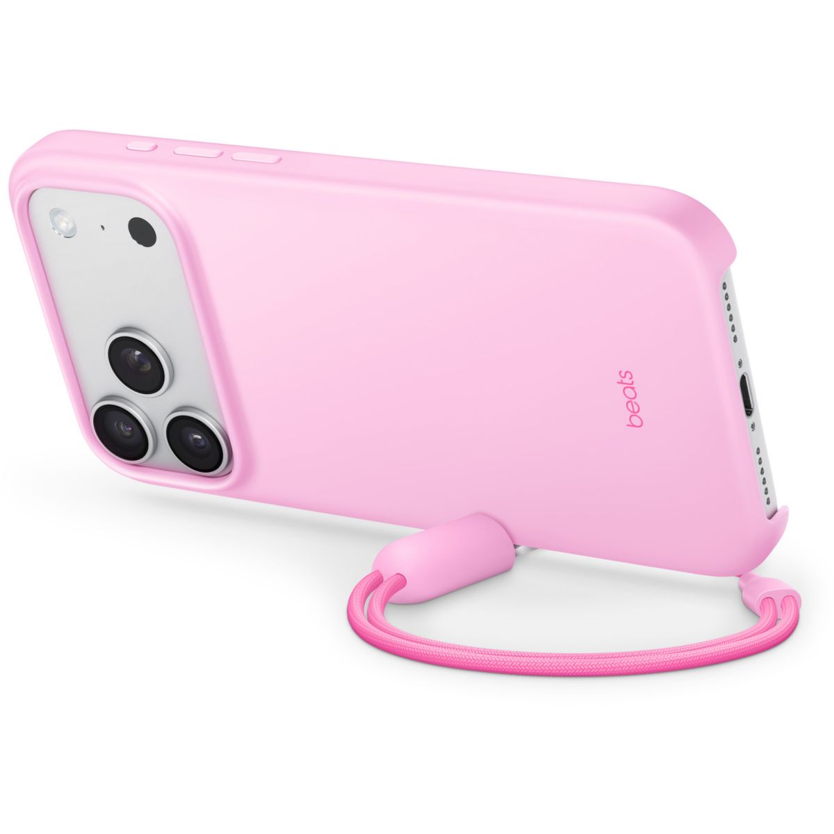 Coque iPhone 17 Pro Max MagsafeRose quartz couleur unique, BEATS BY DR,DRE