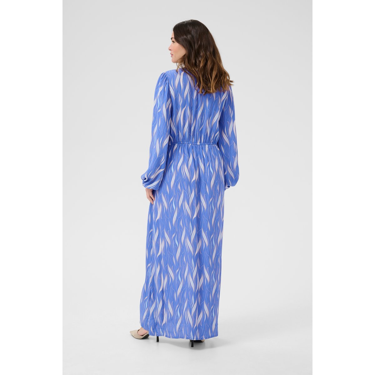Dress bleu dazzling blue windsurfer aop, KAFFE