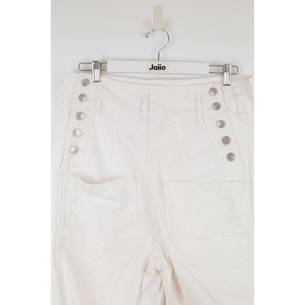 Jean droit - Très Bon État blanc, ISABEL MARANT