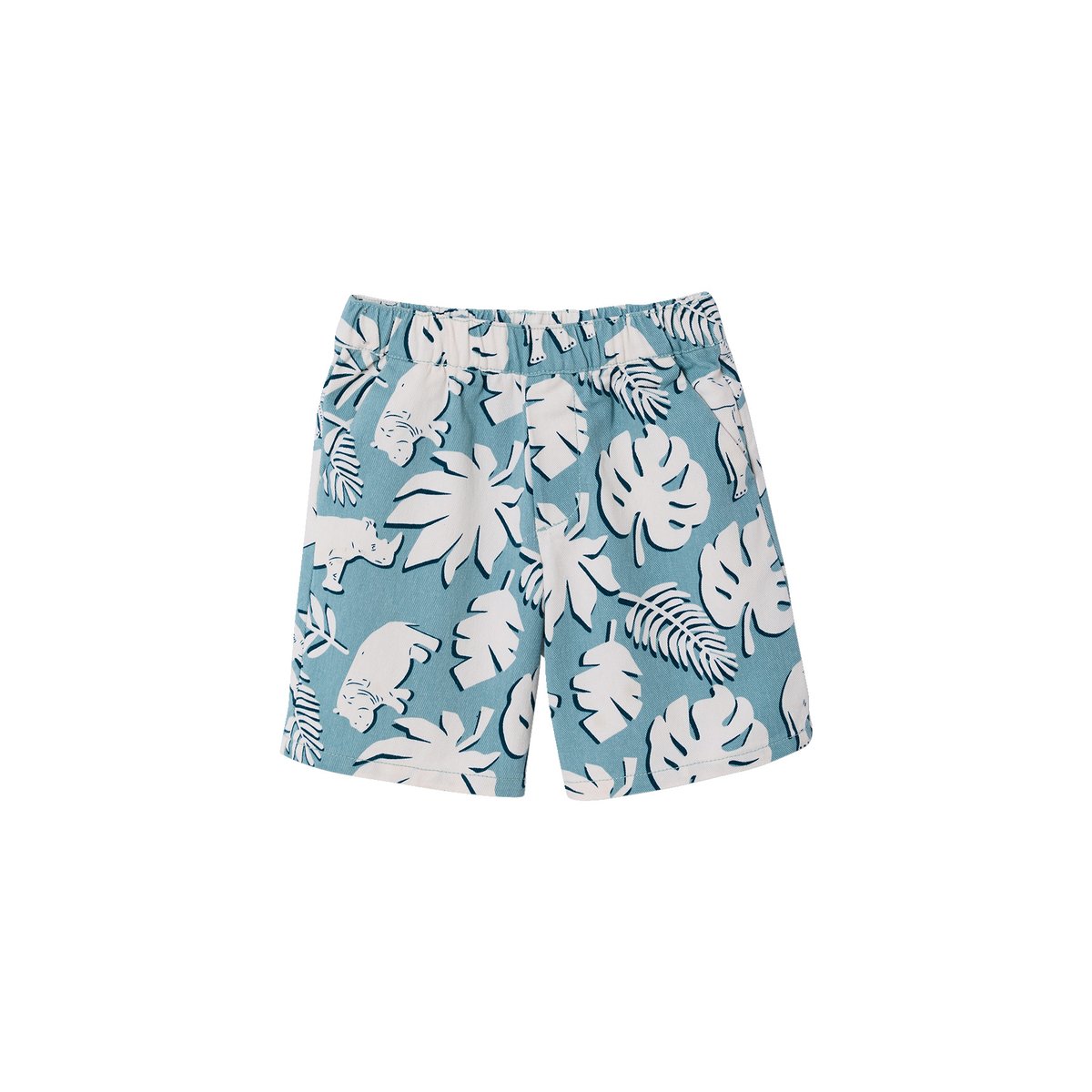 Ensemble t-shirt short coton écru, VERTBAUDET