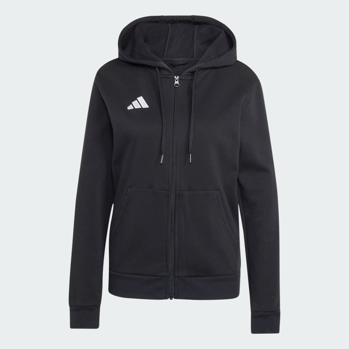 Sweat-Shirt À Capuche Zip Intégral Entrada26 Sweat-Shirt À Capuche Zip Intégral Entrada26 black / white, adidas Performance