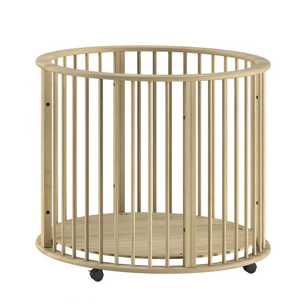 Parc bébé 90 cm bois naturel couleur unique, VIPACK