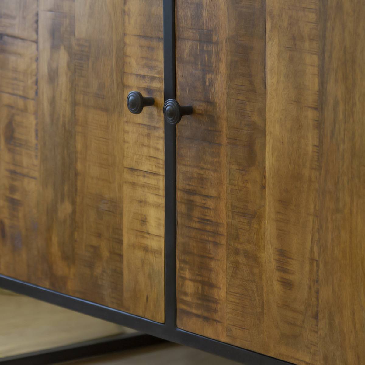 Buffet en bois de manguier MARCEL bois clair, MADE IN MEUBLES