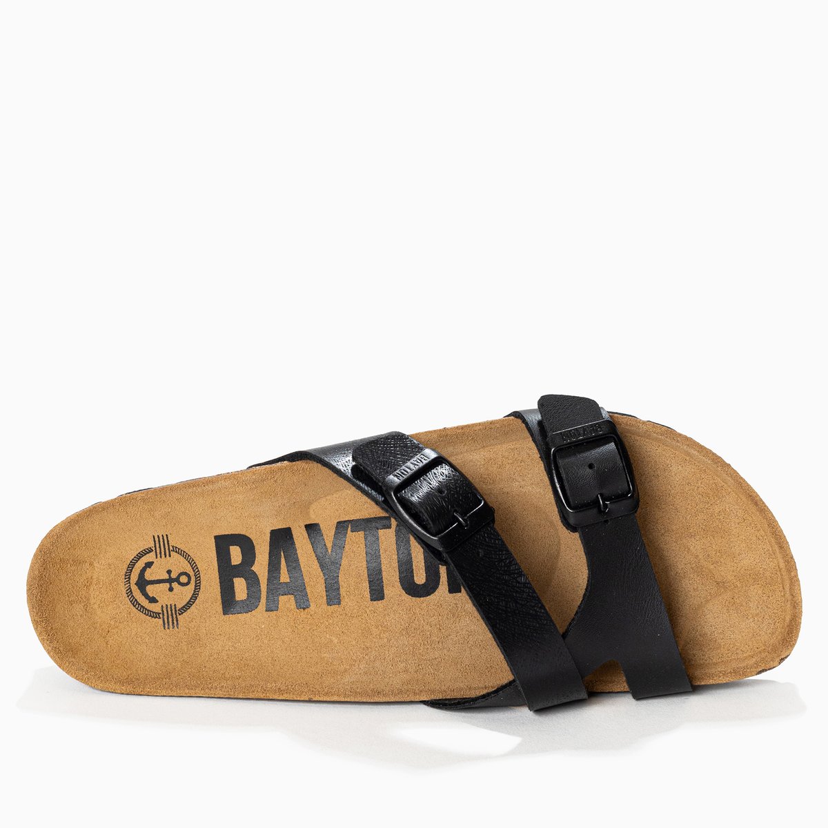 Sandales CLEO noir, BAYTON
