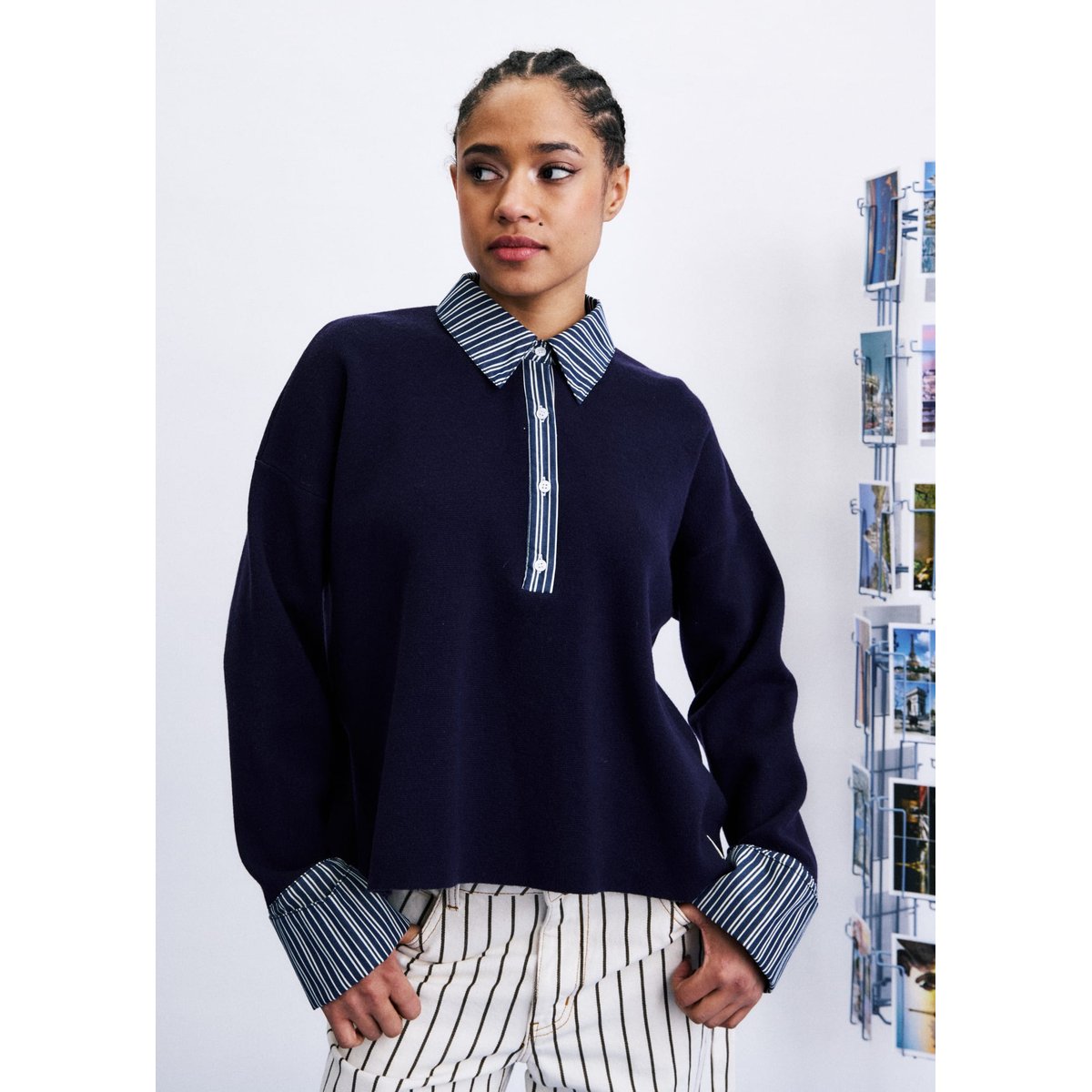 Pull Paju PAJU bleu nuit, FRNCH