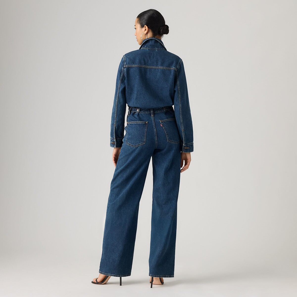Macacão de ganga, com mangas compridas stellar blue, LEVI'S