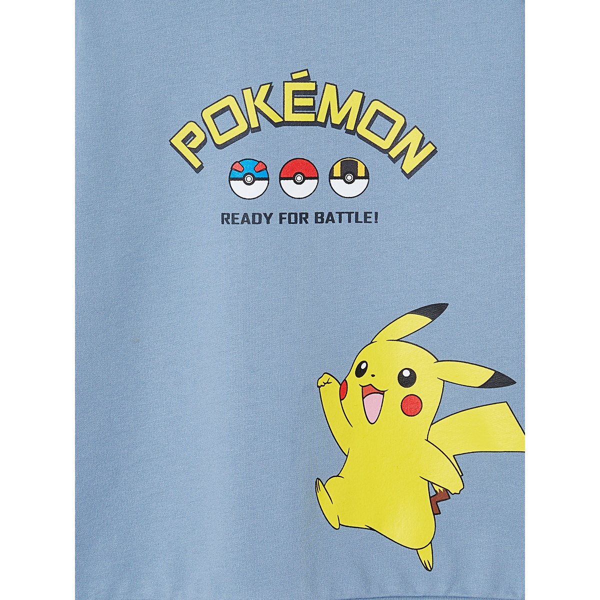 Sweat Pokemon® bleu chambray, VERTBAUDET