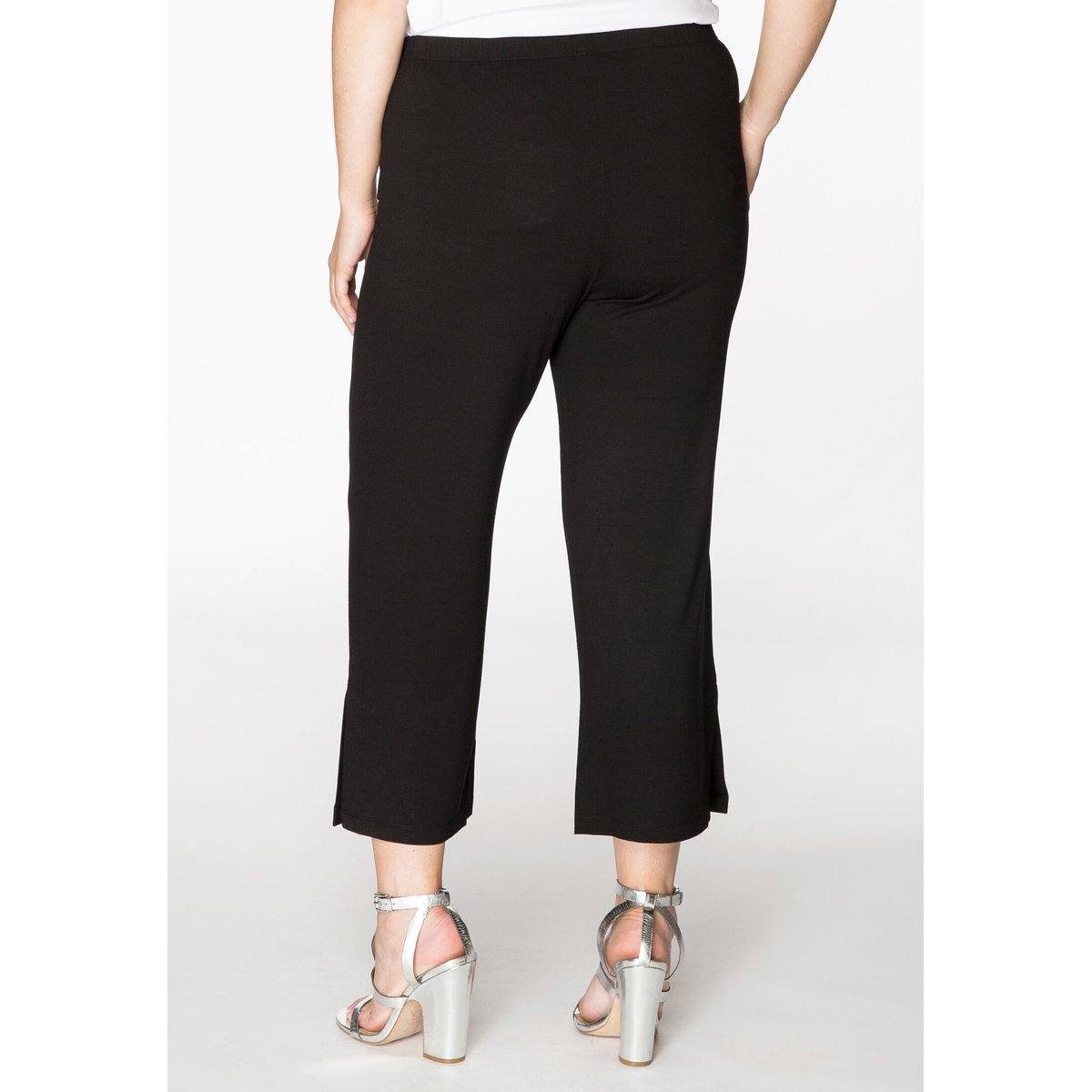 Pantalon basique 7/8 noir, YOEK