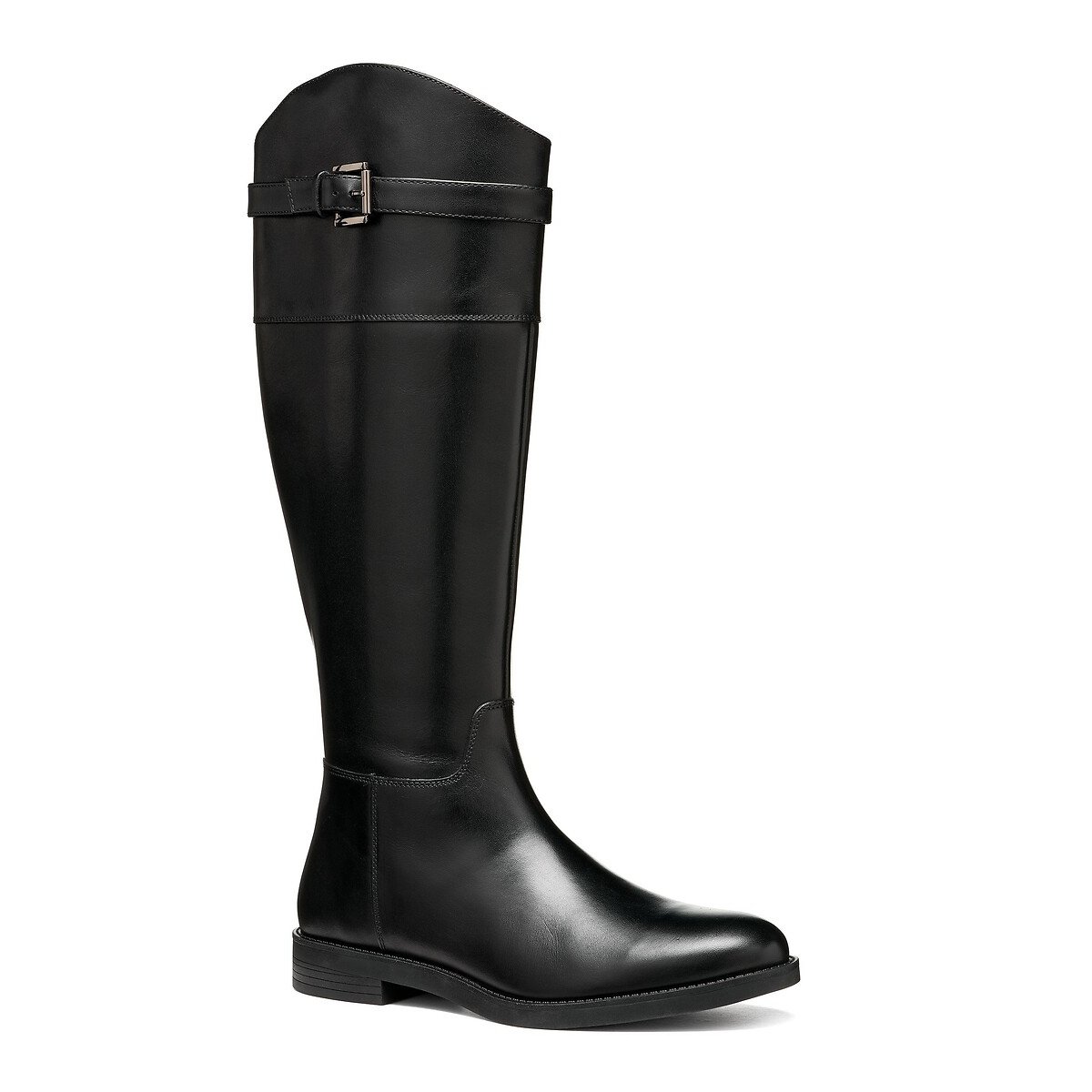 Esmeena Leather Riding Boots black, GEOX
