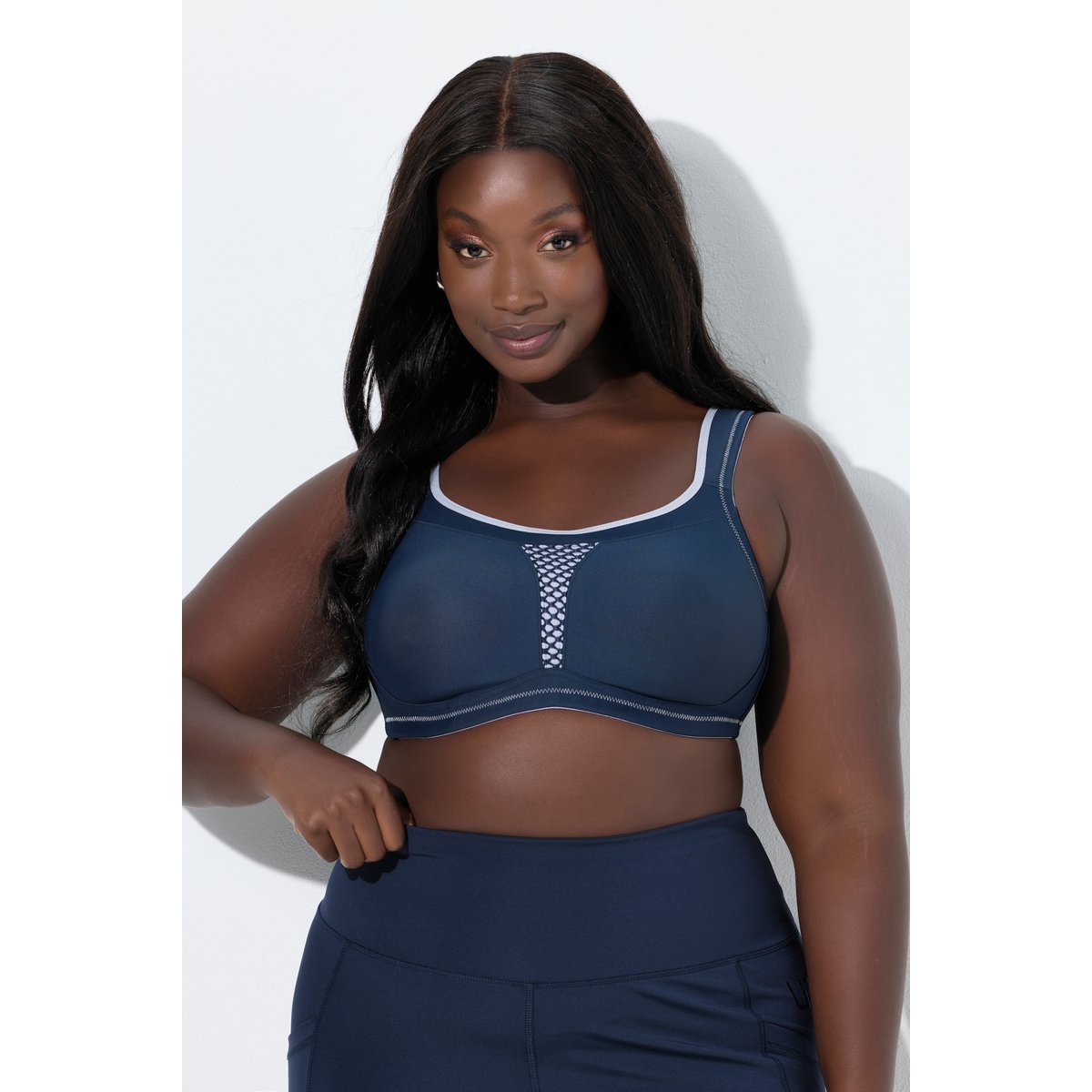 Soutien-gorge de sport bleu nuit, ULLA POPKEN