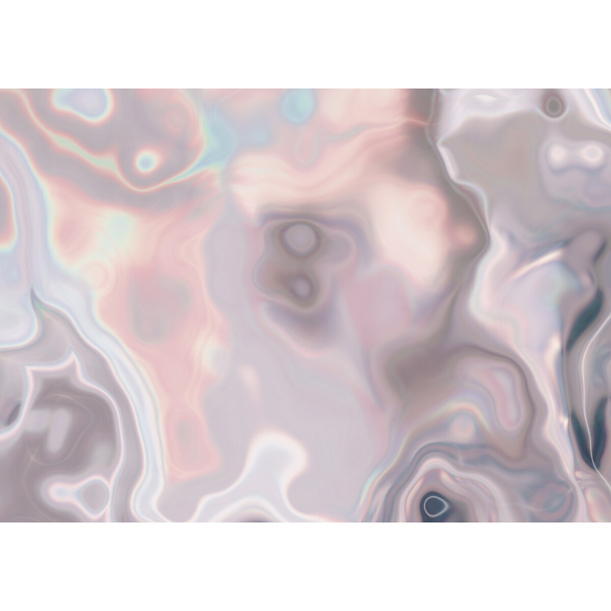 Papel de parede foto mural Shimmering Waves, da Interelife multicolor, INTERELIFE