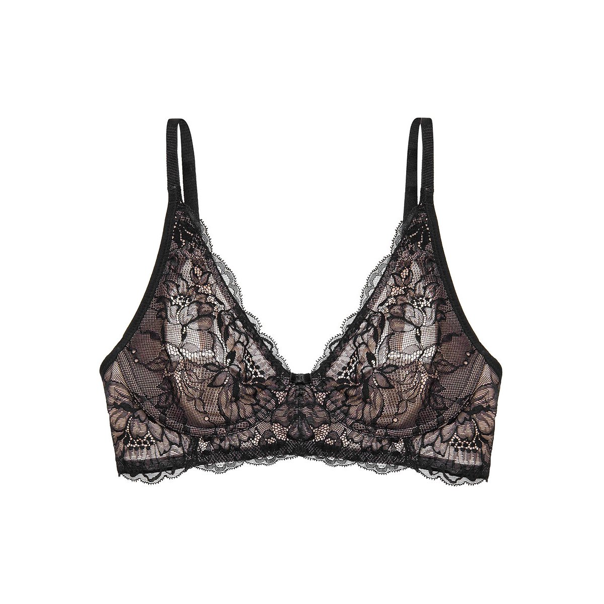 BH zonder beugels, Amourette Charm zwart, TRIUMPH