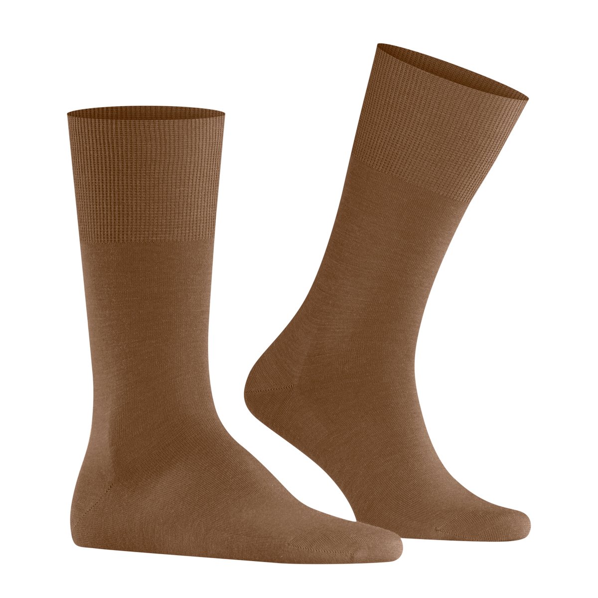 Chaussettes Airport marron chiné, FALKE