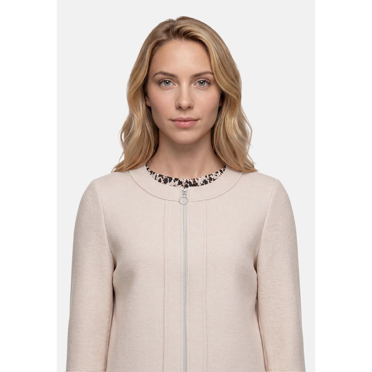 Veste blazer à manches 3/4 pastel sand, BETTY BARCLAY